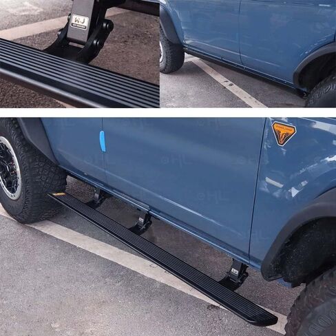 Fit 2023-2025 LR Defender 110 Deployable Electric Running Boards Side Step in Saudi Arabia