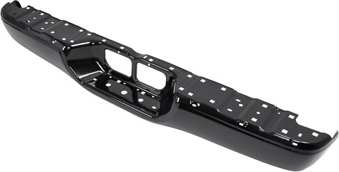 HECASA Rear Step Bumper Face Bar Compatible with 2000-2006 Toyota Tundra 521510C011 TO1102230 Powder Coated Black Steel in Saudi Arabia