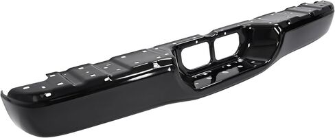 HECASA Rear Step Bumper Face Bar Compatible with 2000-2006 Toyota Tundra 521510C011 TO1102230 Powder Coated Black Steel in Saudi Arabia