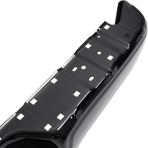 HECASA Rear Step Bumper Face Bar Compatible with 2000-2006 Toyota Tundra 521510C011 TO1102230 Powder Coated Black Steel in Saudi Arabia