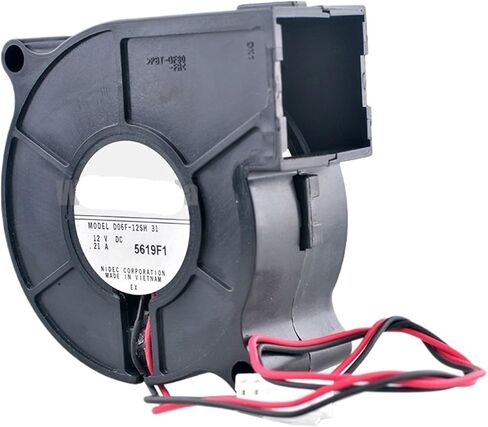 1 قطعة D06F-12SH 6 سنتيمتر 60 مللي متر منفاخ مروحة 60x60x25 مللي متر DC12V 0.21A التوربينات مروحة التبريد in Kuwait