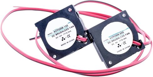 1 قطعة ACP2006 2 سنتيمتر 20 مللي متر منفاخ مروحة 20x20x6 مللي متر DC5V DC12V مايكرو الطرد المركزي مروحة التبريد مروحة (5V_NO RGB) in Kuwait