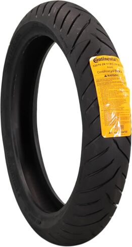 إطار دراجة نارية رياضية أمامية ContiSportAttack 4 120/70ZR17 من Continental ContiSportAttack 4 - أقصى قدر من الإمساك والتعامل الخفيف ودقة توجيه رائعة 120/70-17 in Saudi Arabia