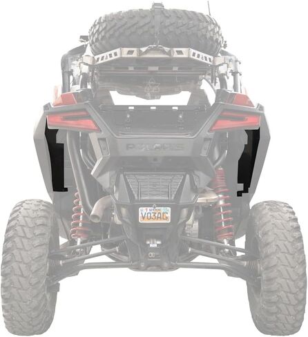 Tusk Rear Fender Block Offs Black Compatible with Polaris RZR Pro XP/Pro-XP4 2020-2024/Turbo R/4 2020-2024 in Saudi Arabia