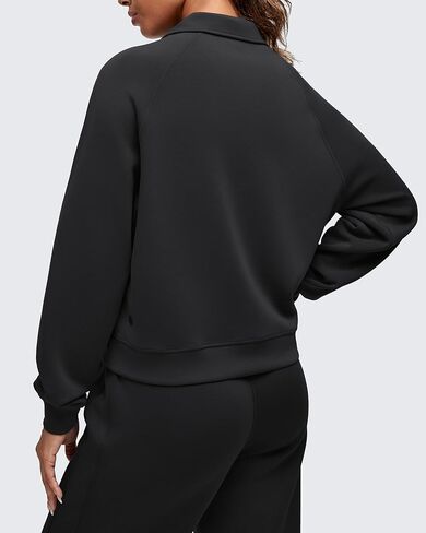 G4Free Smoofit Modal Soft Women's Polo Sweatshirts Pullover Long Sleeve Button Up Casual Tops in Saudi Arabia