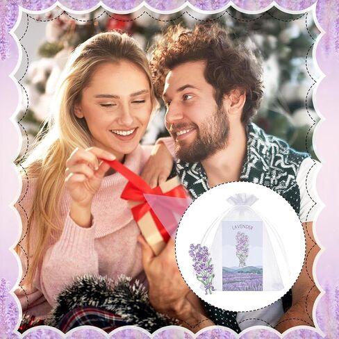 36 Sets Lavender Gifts for Women Lavender Brooches with Cards and Organza Bags Purple Flower Lapel Pin Elegant Enamel Pin Delicate Floral Design Gift for Wedding Favors Birthday Party Anniversary in Saudi Arabia