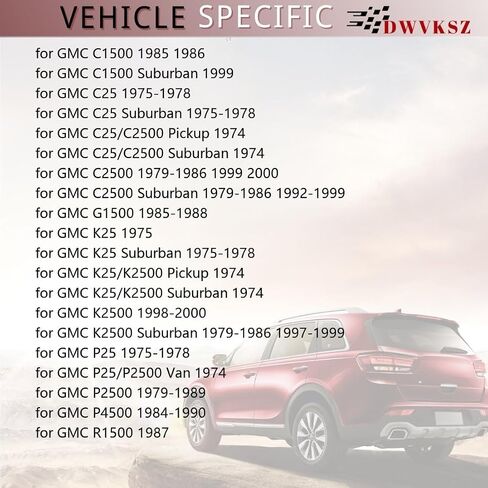 2 قطعة طقم أسطوانات عجلة الفرامل الخلفية # K922028 ، WK46349 لـ GMC R1500 4.3L 1987 ، لـ R1500 5.0L 1987 ، لـ R1500 5.7L 1987 ، لـ R1500 6.2L 1987 ، لـ R2500 4.3L 1987 in Kuwait