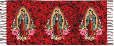 Virgen de Guadalupe scarf women Virgin Mary scarf shawl catholic shawls in Kuwait