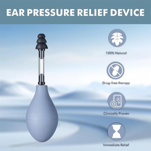 ZIDE Ear Pressure Relief Device,Migraine Ear Pressure Relief,Airplane Ear Tinnitus Relief Headache Relief Through Inner Ear Pressure Balance,Reduces Tension in Saudi Arabia