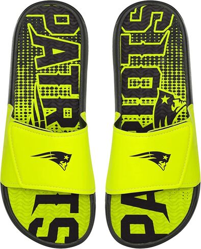 FOCO Pittsburgh Steelers NFL Mens Wordmark جل سلايد - S in Saudi Arabia