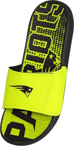 FOCO Pittsburgh Steelers NFL Mens Wordmark جل سلايد - S in Saudi Arabia