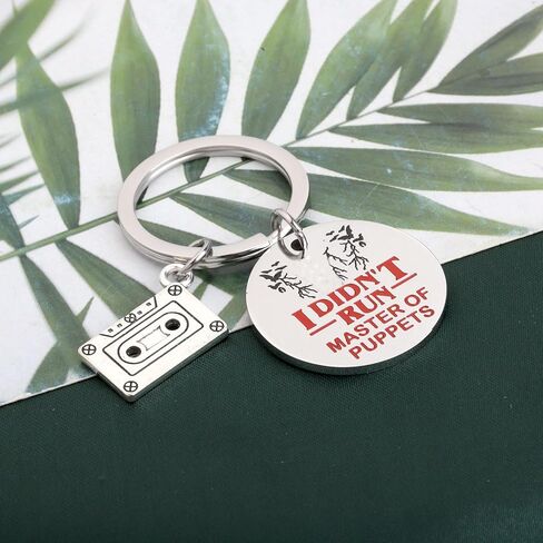 KEYCHIN Eddie Fans Inspired Keychain TV Series Fans Gifts I Didn't Run Master Of Puppets Jewelry For Friend Family in Saudi Arabia