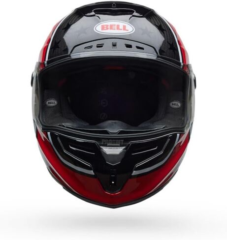 خوذة Bell Race Star DLX Flex - أحمر/أزرق Rsdoldglry، مقاس X-Large in Kuwait