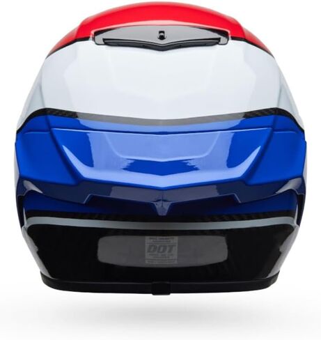 خوذة Bell Race Star DLX Flex - أحمر/أزرق Rsdoldglry، مقاس X-Large in Kuwait