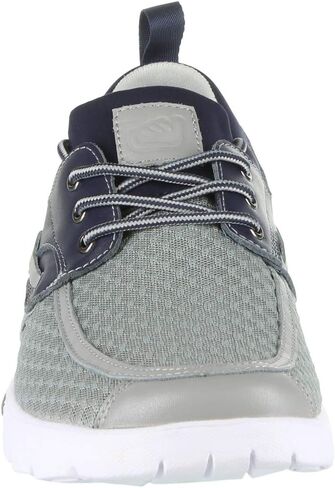 Men's Skuze, Del Marina - Stretch Fit Boat Shoe Grey Navy in Saudi Arabia