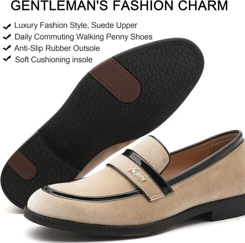 أحذية بدون كعب مخملية للرجال، أحذية رجالية أنيقة للرجال، أحذية بدون كعب كلاسيكية لحفلات الزفاف والرقص، أحذية مسطحة سهلة الارتداء للتدخين والحفلات الراقصة in Kuwait