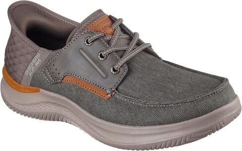 Skechers Mens Slip-ins Rf: Hasting - Niko Moc Toe Bungee Lace Slip-on Shoes in Saudi Arabia