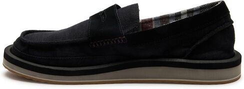 Sanuk Mens Donny Penny Loafer | Mens Shoes | Slip On Shoes for Men | Men's Slip-on Loafers | Comfort Footbed in Saudi Arabia