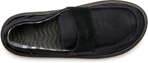 Sanuk Mens Donny Penny Loafer | Mens Shoes | Slip On Shoes for Men | Men's Slip-on Loafers | Comfort Footbed in Saudi Arabia