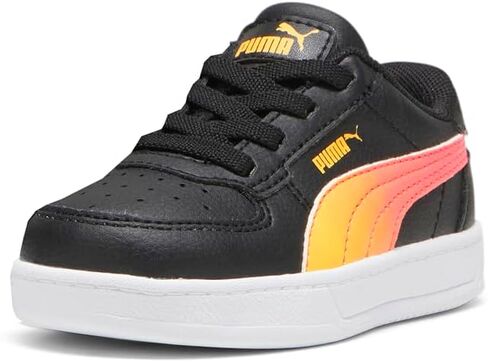 حذاء رياضي PUMA للفتيات الصغيرات Caven 2.0 سهل الارتداء كاجوال - أسود - مقاس 10 M in Saudi Arabia