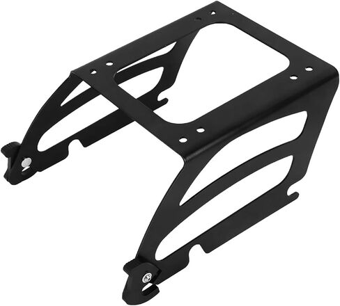 TCT-MOTORPARTS Solo Tour Luggage Mounting Rack Detachable Fit for Harley Softail Fat Boy Springer Heritage Classic FLSTC 2000-2017 Chrome in Saudi Arabia