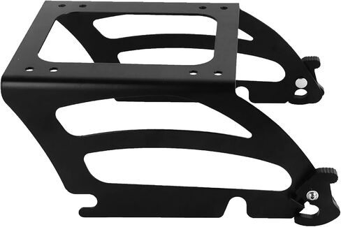 TCT-MOTORPARTS Solo Tour Luggage Mounting Rack Detachable Fit for Harley Softail Fat Boy Springer Heritage Classic FLSTC 2000-2017 Chrome in Saudi Arabia
