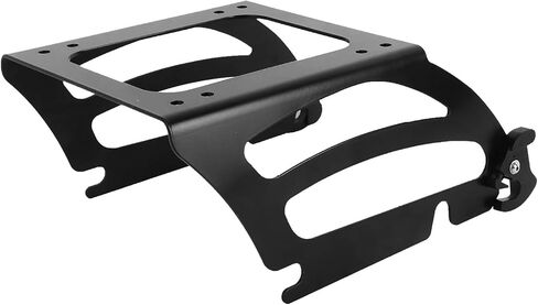 TCT-MOTORPARTS Solo Tour Luggage Mounting Rack Detachable Fit for Harley Softail Fat Boy Springer Heritage Classic FLSTC 2000-2017 Chrome in Saudi Arabia
