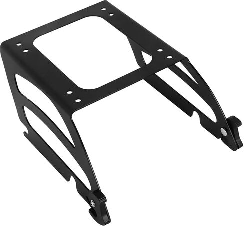 TCT-MOTORPARTS Solo Tour Luggage Mounting Rack Detachable Fit for Harley Softail Fat Boy Springer Heritage Classic FLSTC 2000-2017 Chrome in Saudi Arabia