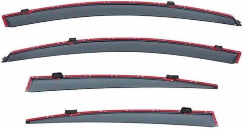 Car Windshield Rain Guards for KIA K7 Cadenza MK1/VG 2009-2016, Front Rear Window Wind Deflectors Visors Waterproof Deflector Windows Exterior Accessories in Saudi Arabia