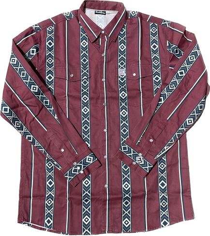 FR Shirts for Men, 8oz Midweight Flame Resistant Welding Shirt, 100% Cotton, Pearl Snap Buttons - CAT2/NFPA2112 in Saudi Arabia