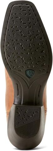 Ariat Women's Round Up Square Toe Western Boot, Ready Russet, 10 Wide in Saudi Arabia