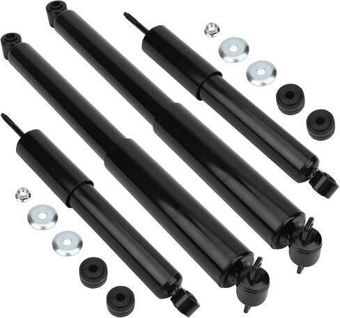 Shock Absorbers for Chevrolet Colorado 2004-2012, for GMC Canyon 2004-2012 Front & Rear Shocks Set of 4 Compatible for Isuzu i-350 2006/ Isuzu i-370 2007-2008 in Saudi Arabia