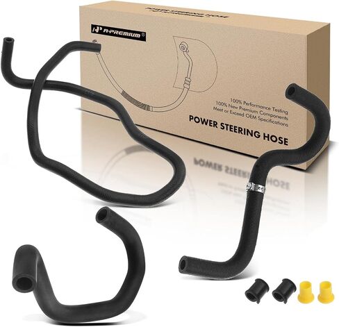 A-Premium Power Steering Hose Return & Reservoir Line Hose Assembly Compatible with Honda CR-V CRV 2003-2004 L4 2.4L 2-PC Set in Saudi Arabia