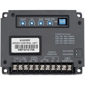 EG2000 DC محافظ الإلكترونية مجموعة مولدات الديزل وحدة تحكم سرعة المجلس الكهربائي in Kuwait