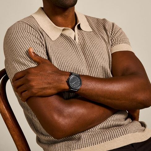 Fossil Men's Minimalist Three-Hand Brown Leather Watch in Kuwait