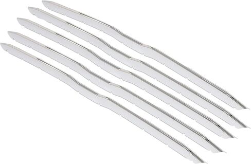 Kojem Grille Trim Compatible with 2019-2023 Dodge Ram 1500 5 Bar Overlay Grill Cover Overlay Insert Chrome in Saudi Arabia