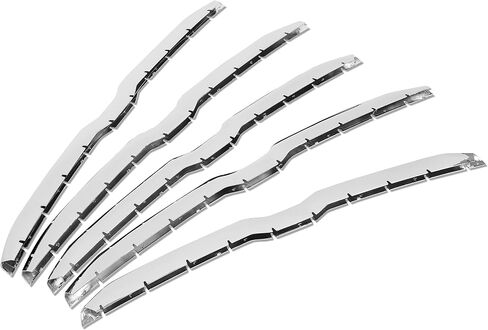 Kojem Grille Trim Compatible with 2019-2023 Dodge Ram 1500 5 Bar Overlay Grill Cover Overlay Insert Chrome in Saudi Arabia