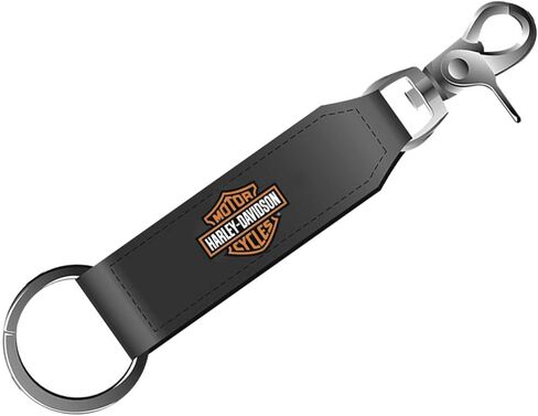 Plasticolor 004374R01 Key Chain Strap - Harley Black in Saudi Arabia