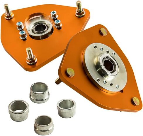 maXpeedingrods Front Coilover Top Mounts Camber Plates for Subaru Impreza WRX GDA GDB 2002-2007, for Subaru Forester 2003-2008, for Saab 9-2X 2004 2005, Adjustable Front Camber Plate in Saudi Arabia