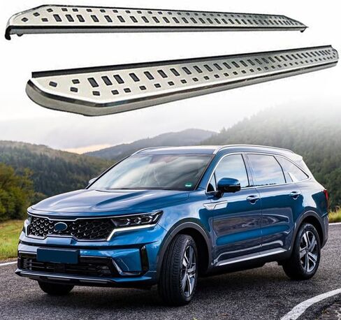 Side Steps Fit for KIA Sorento 2021-2025 Running Board Nerf Bar Accessories in Saudi Arabia