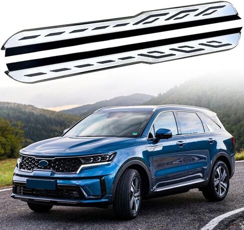 Side Steps Fit for KIA Sorento 2021-2025 Running Board Nerf Bar Accessories in Saudi Arabia