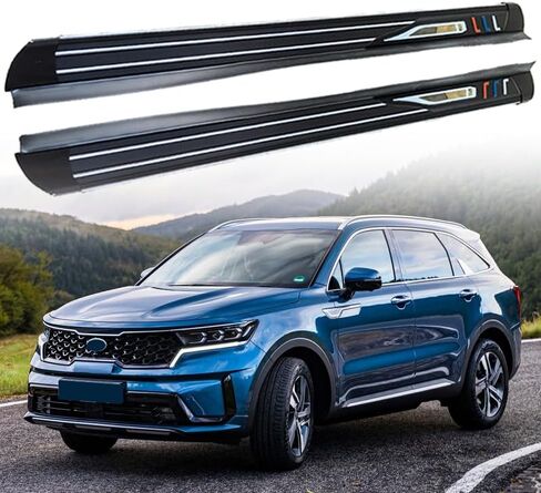 خطوات جانبية مناسبة لملحقات لوح الجري KIA Sorento 2021-2025 Nerf Bar in Saudi Arabia