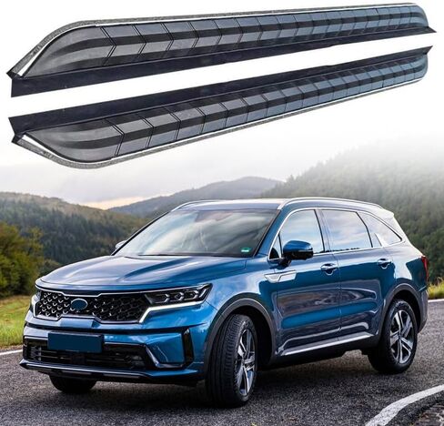 Side Steps Fit for KIA Sorento 2021-2025 Running Board Nerf Bar Accessories in Saudi Arabia