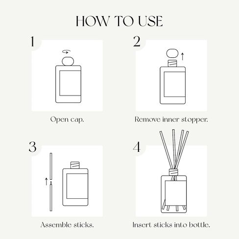 English Pear&Freesia Scent Premium Reed Diffuser Set - 400ml /13.53 fl.oz Scented Oil with 6 Sticks | Long-Lasting Fragrance for Home & Office | Luxury Gift in Kuwait