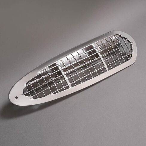 Chrome Hood Grille Air Intake Vent Cover Compatible with 2002-2018 Freightliner M2 100 106 112 Replacement for 17-14809-005 Front Upper Mesh Intake Vent Side Grill in Saudi Arabia