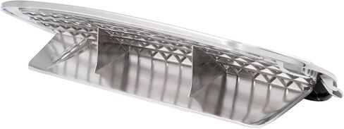 Chrome Hood Grille Air Intake Vent Cover Compatible with 2002-2018 Freightliner M2 100 106 112 Replacement for 17-14809-005 Front Upper Mesh Intake Vent Side Grill in Saudi Arabia