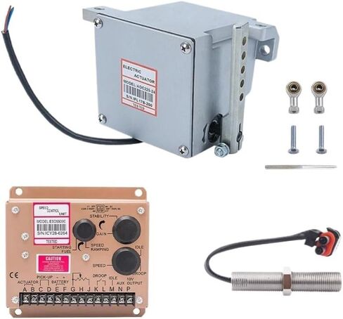 ESD5500E ADC225 مولد طاقة الديزل المحرك الحاكم وحدة تحكم سرعة المحرك ESD5500E مع مستشعر لاقط MPU 3034572 M16 (12 فولت) in Saudi Arabia