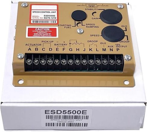 محافظ مولد الديزل ESD5500E سرعة تحكم المحرك المحرك المغناطيسي سرعة الاستشعار موتور تيار مباشر لوحة تحكم أجزاء المولد in Saudi Arabia