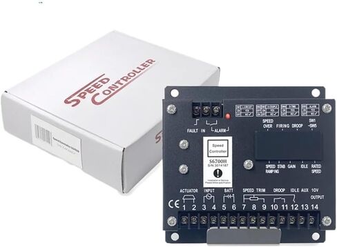 S6700H S6700E Diesel Generator Engine Speed Controller Governor Actuator Control Module Motor Panel Power Generator Parts S6700 in Saudi Arabia