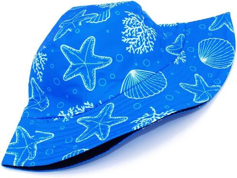Bucket Hat for Women Men Beach Sun Hat Fishing Hat Double Side Wear Reversible Fisherman Hat in Saudi Arabia
